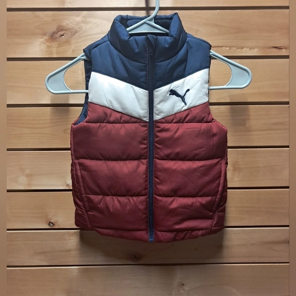 Kids Puma Down Vest Size 4T